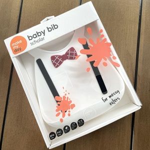 Make my Day reusable silicon bib